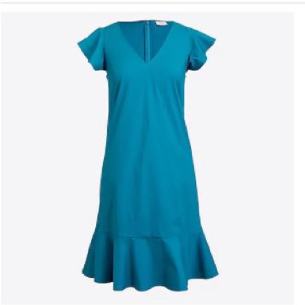 J.Crew Factory Ruffle Tank Dress
